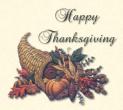 Thanksgiving U.S - 4th Thur of the Month (Nov 26th 2015)